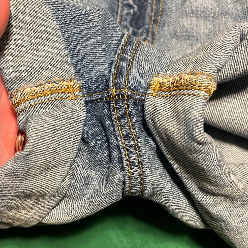 BDG Women's Blue Denim Shorts - Picture 3 of 5